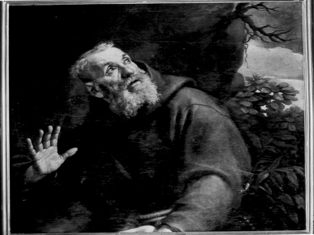 Frate cappuccino (dipinto) di Padre Raffaello da Roma (fine/inizio secc. XVIII/ 